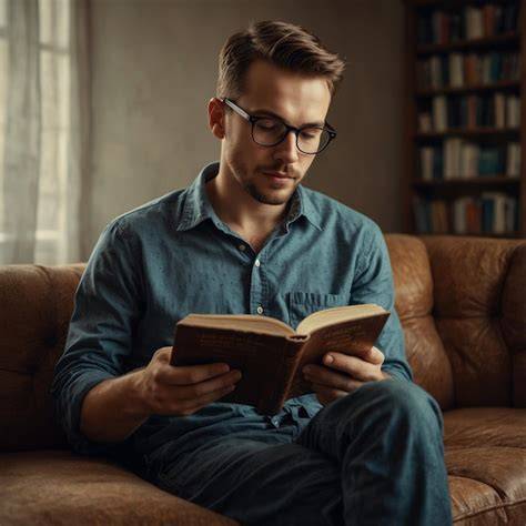 Persona concentrada leyendo un libro, simbolizando el esfuerzo en el estudio