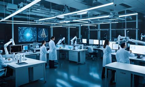 Imagen de un laboratorio de FIV moderno con incubadores time-lapse.