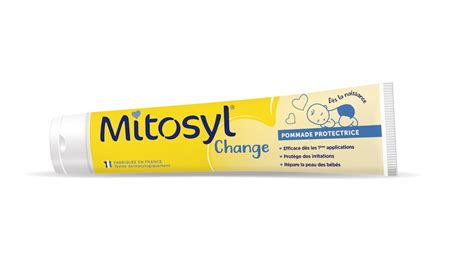 Composición detallada de la crema Mitosyl con énfasis en óxido de zinc y aceite de hígado de bacalao.