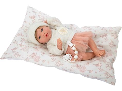 Foto de la Muñeca Bebé Reborn Julia Rosa con sus accesorios