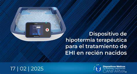 Equipo de hipotermia terapéutica utilizado en neonatos para el tratamiento de EHI