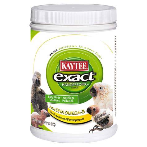 envase de papilla Kaytee Exact Alta Energía para loros