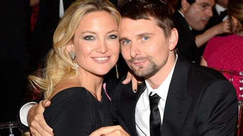 Kate Hudson con su pareja Matthew Bellamy