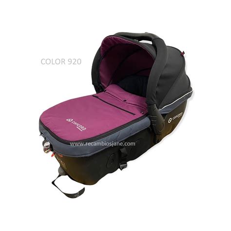 Capazo Concord Scout o Sleeper 2.0 acoplado a un chasis de silla de paseo