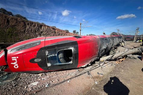Esquema del descarrilamiento de trenes y los vagones afectados en Adamuz, Córdoba