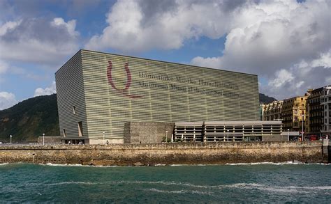 Fotografía del Palacio de Congresos y Auditorio Kursaal de San Sebastián