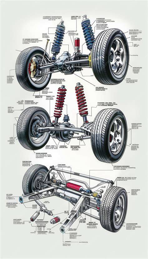 Diagrama o foto detallada del sistema de ruedas y suspensión de la silla Kudu.