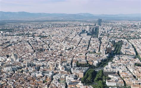 Imagen panorámica (skyline) de la ciudad de Madrid, lugar de nacimiento de Diego Arizpeleta.