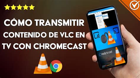 Esquema de un teléfono controlando VLC en una TV
