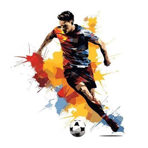 Ilustración de un jugador de fútbol sala preparándose para un partido