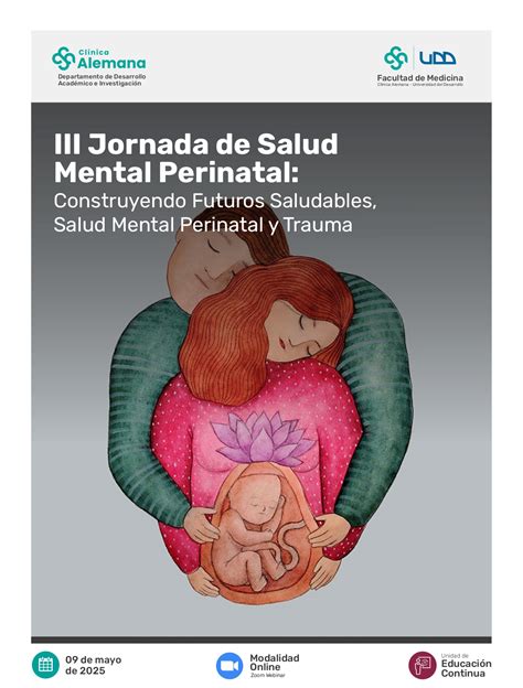 Ilustración representando diversos síntomas de salud mental perinatal
