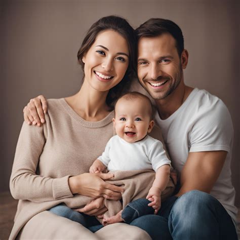 Foto: Familia con bebé, simbolizando la reproducción asistida