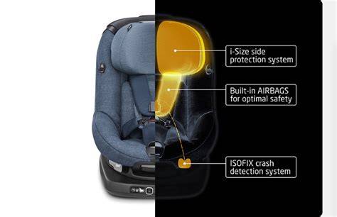 Diseño innovador de la silla Bebé Confort AxissFix Air con enfoque en sus características de seguridad