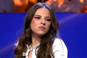 Marta Peñate en un momento emotivo