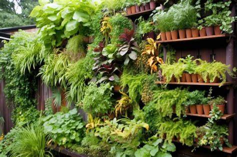Foto temática: Jardín exuberante con plantas saludables
