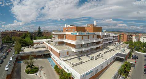 Fachada o entrada del Hospital Ruber Internacional, Madrid