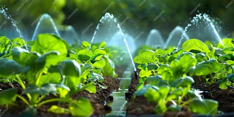 Campo de cultivo con tecnología de riego por goteo y sistemas de monitoreo