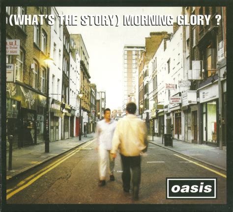 Portada del álbum '(What's the Story) Morning Glory?' de Oasis