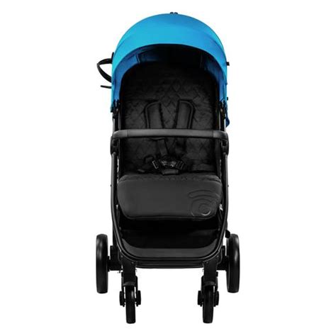 foto de la silla de paseo Asalvo Moving azul cielo en uso