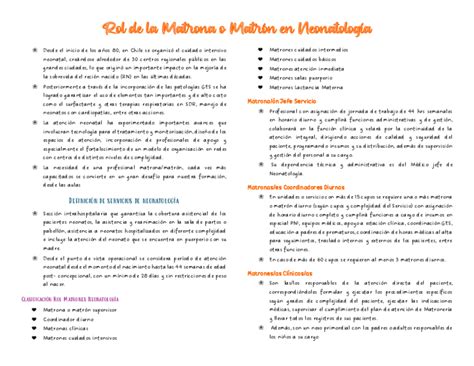 Esquema sobre el rol de la matrona en el sistema sanitario y sus áreas de especialización.