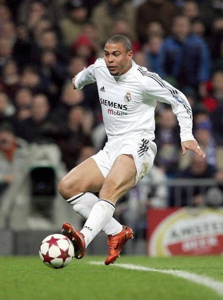 Ronaldo Nazário junto a otras estrellas en el Real Madrid