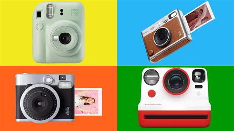 Infografía comparativa: diferencias entre cámaras digitales estándar, instantáneas y acuáticas para niños.