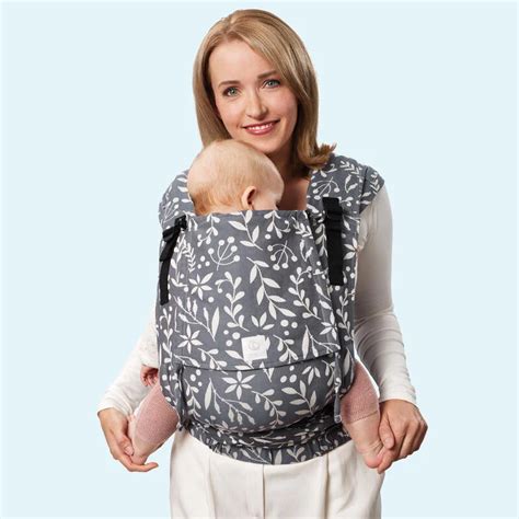 Ilustración de las diferentes posiciones de porteo con la mochila Stokke Limas Carrier Plus (frontal, espalda, cadera).