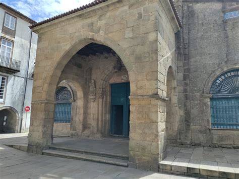 Fachada de la Iglesia de Santa María Salomé donde se localiza la escultura de la Virgen embarazada