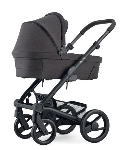 Ilustración del sistema de frenos y ruedas del Mutsy Nio.