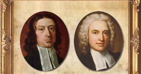 Pintura o retrato de Juan y Carlos Wesley juntos