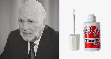 Otto Wilhelm Carls, fundador de la marca Tipp-Ex.