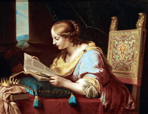 Recreación artística de Hipatia de Alejandría impartiendo clases.