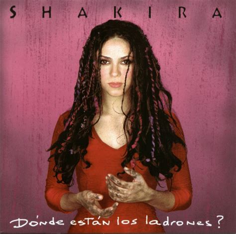 Portadas de los primeros álbumes de Shakira