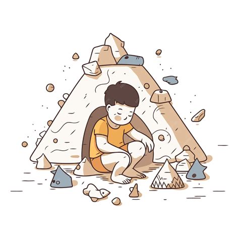 Fotografía de un niño jugando en una cueva de sal, destacando el ambiente lúdico y controlado