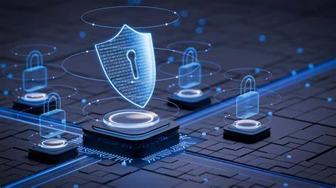 Ilustración conceptual sobre la ciberseguridad y la protección de sistemas web