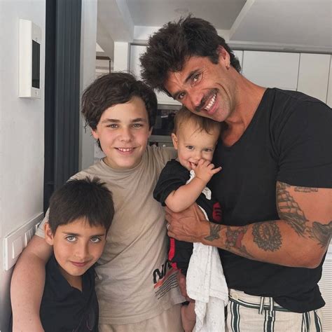 Miriam Riau con su hijo Axel de pequeño