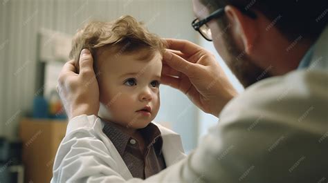 Foto: Pediatra revisando el pie de un niño