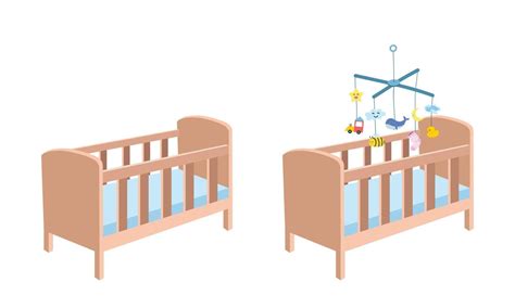 Ilustración mostrando las tres etapas de transformación de la cuna: cuna, sofá y cama infantil.