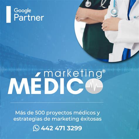 Logo de una agencia especializada en marketing médico.
