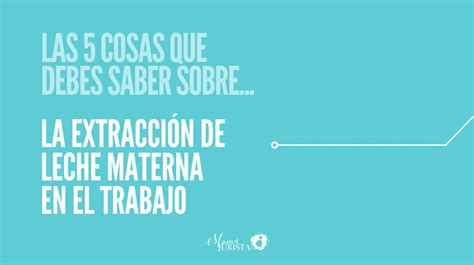 imagen de una madre extrayéndose leche en el trabajo