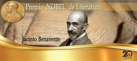 Retrato de Jacinto Benavente, dramaturgo español y Premio Nobel de Literatura.