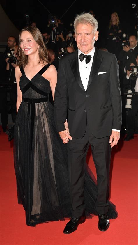 Foto de Harrison Ford y Calista Flockhart en la alfombra roja