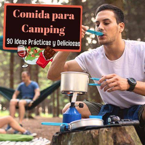 infografía de planificación de comidas para camping con niños