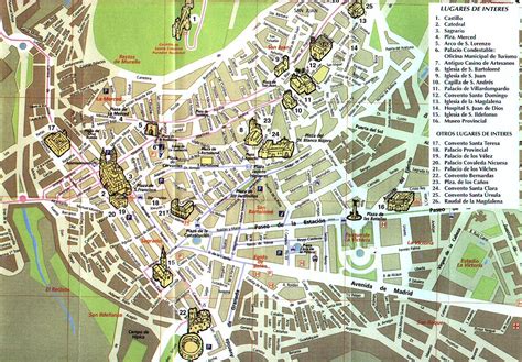 Mapa turístico de Jaén destacando la Ruta de los Olivos Milenarios y los campos de Sierra Mágina