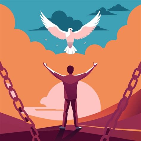 Ilustración artística que represente la libertad de viajar y el concepto de un amor sin fronteras físicas.