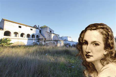 Retrato histórico de Rosalinda Powell Fox o mapa de sus lugares de residencia (Calcuta, Marruecos, Guadarranque).