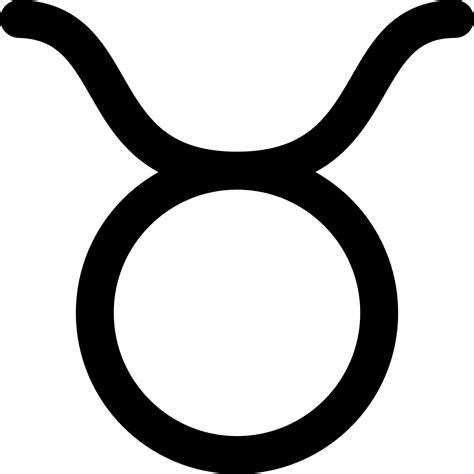Símbolo del signo zodiacal Tauro