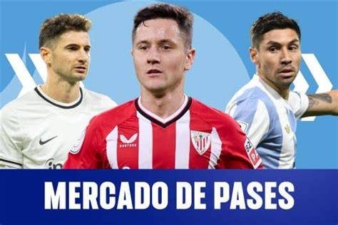 Infografía sobre movimientos en el mercado de pases de fútbol