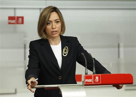 Fotografía de archivo de Carme Chacón durante su etapa como ministra de Defensa en el Gobierno de España.