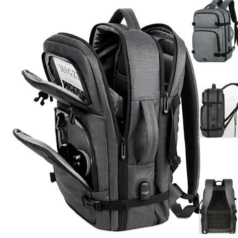 Infografía detallada de los compartimentos y bolsillos internos de la mochila guarda pañales tuc tuc
